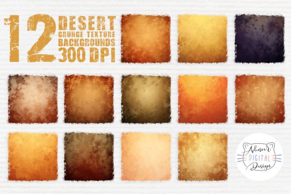 Desert Grunge Texture Backgrounds: Adding Vintage Soul to Modern Design