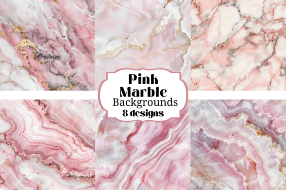 Elevate Your Designs with Pink Granite Marble Backgrounds