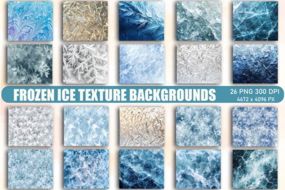 Mastering Frozen Ice Texture Backgrounds in Modern Design