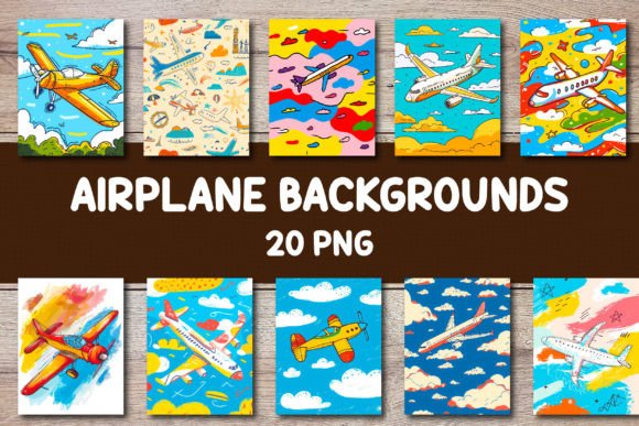 Soar Above the Rest: Airplane Backgrounds for Covers