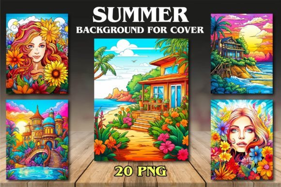 Summer Backgrounds for Covers: Your Key to Seasonal Design