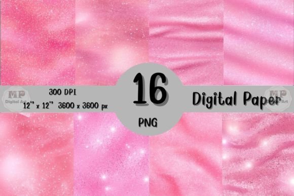 Transforming Projects with Pink Glitter Backgrounds and Patterns