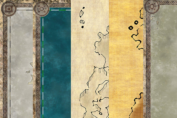 Unlock Creative Potential with Grunge Map Backgrounds